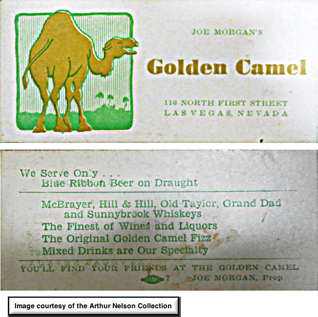 Joe Morgan's Golden Camel